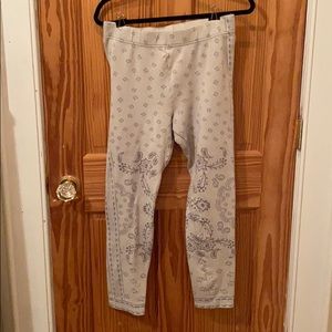 Free people bandana print leggings 2013